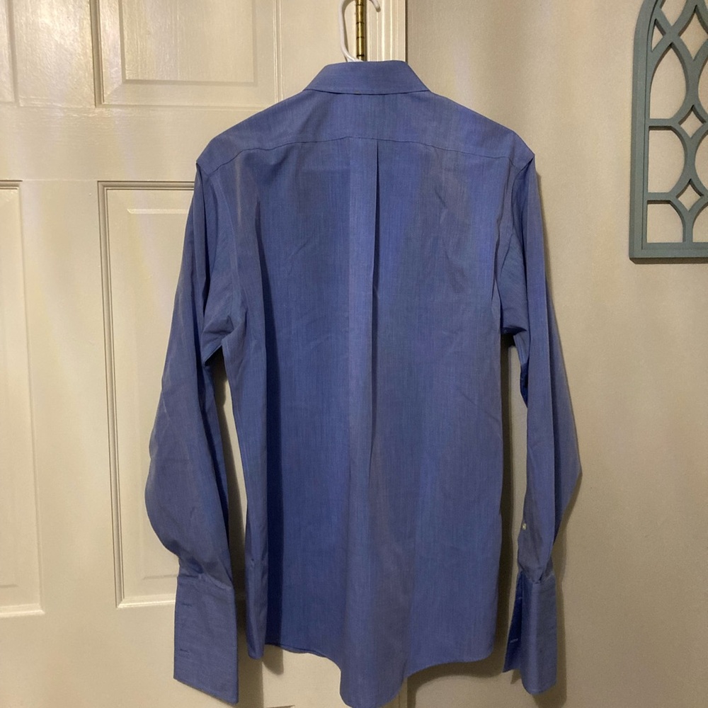 Brooks Brothers Classic Blue Dress Shirt - Picture 4 of 4